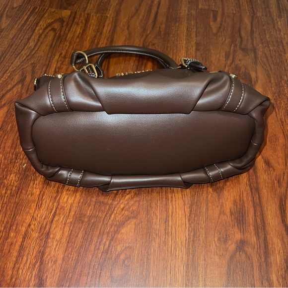 Love Moschino Dark Brown Satchel - Picture 4 of 9